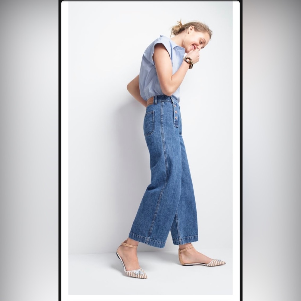 Point Sur Denim sailor jeans